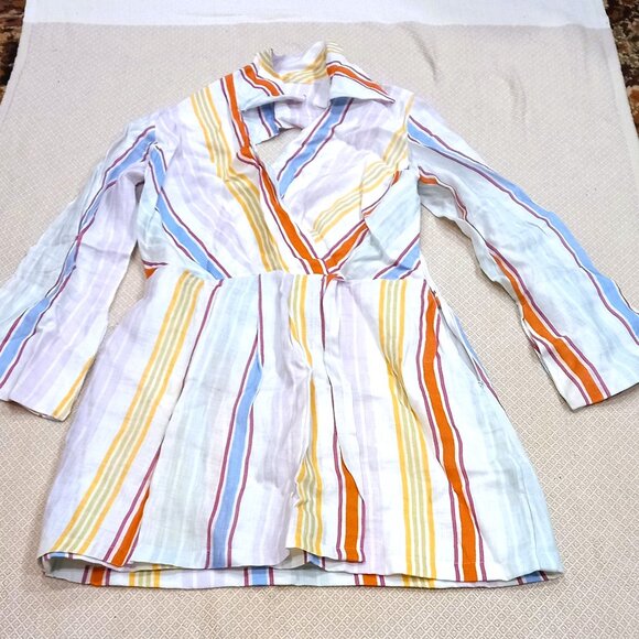 Mini Wrap Dress - Picture 2 of 4